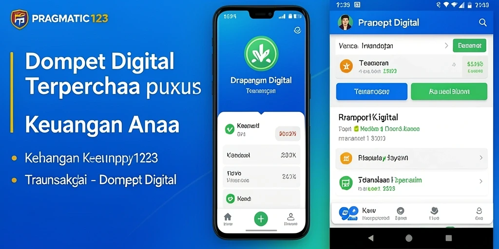Tampilan antarmuka PRAGMATIC123 yang modern dan user-friendly.